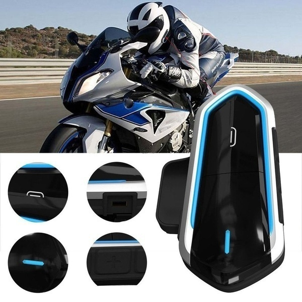 Incubus Bestrooi faillissement B35 Motorcycle Helmet Intercom Wireless Helmet Bluetooth Headset Waterproof  BT Interphone Intercomunicador FM | Wish