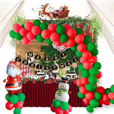 Christmas, Garland, Balloon, latexballoon