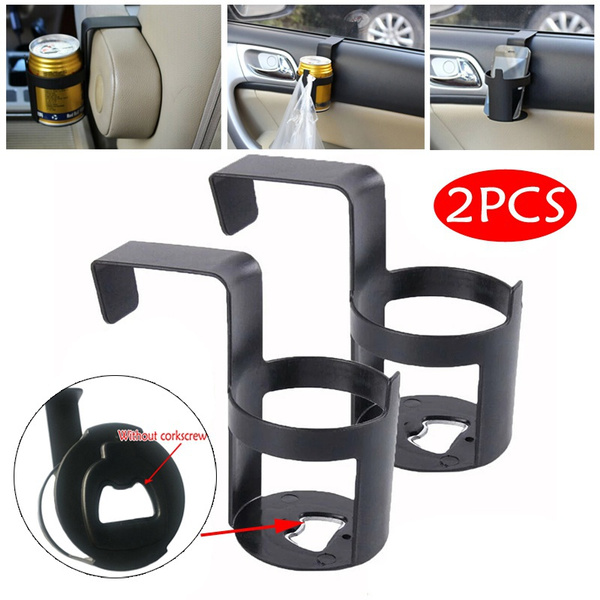 2PCS Universal Car Truck Door Cup Seat Back Mount Beverage Drink Bottle  Holder Stand Rack For Auto Vehicle interior Supplies