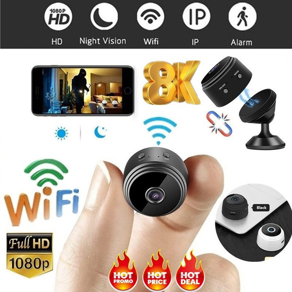 [2022 Version]Spy Camera Wireless Hidden WiFi Mini Camera HD 1080P