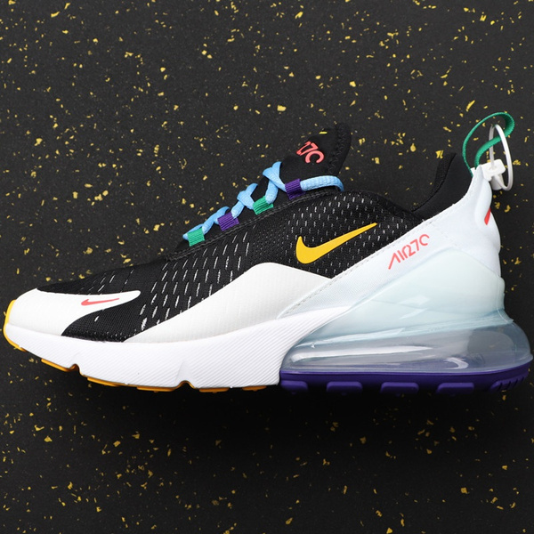 gewoontjes soort Feat Nike Air Max 270 Flyknit Basketball shoes Multicolor Sports shoes  basketball shoes casual shoes men's and women's sizes 4-12 Rapid  transportation | Wish
