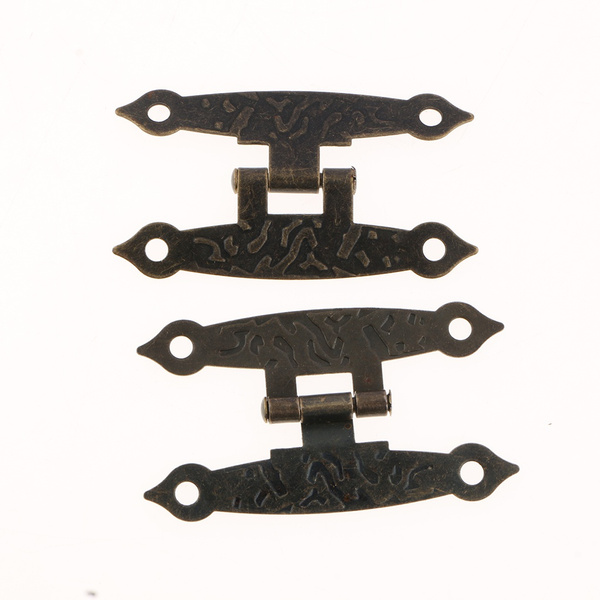 8Pcs Wooden Furniture Window Door Hinges Replacement Hardware Wish