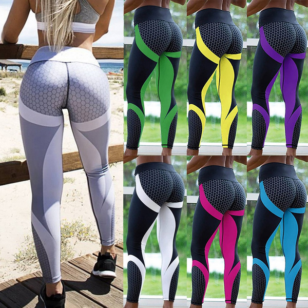 Stretchable Yoga Pants for Women & Gym Pants for Women with Mesh