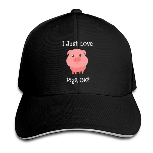 VunKo Mesh Dad Hat Adjustable Washed Funny Pixel Pig Purple Baseball Dad Cap Funny Distressed Ball Trucker Cap For Women Men Unisex At Men's Clothing Store