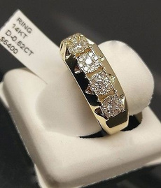 yellow gold, DIAMOND, wedding ring, Gifts