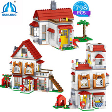 building, Educational, Toy, villa