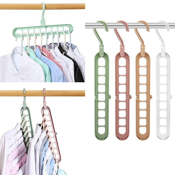 Space-saving Foldable Multi Clothes Hanger, Closet, Style Degree