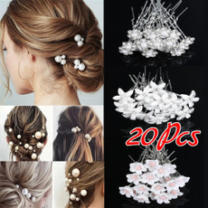 flowershape, simulatedpearl, hairstyledesign, pearls