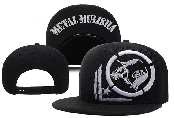 Metal Mulisha Unisex Fashion Classic Cotton Snapback Caps Embroidery