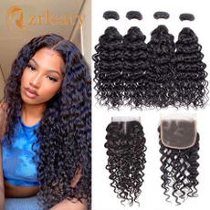 humanhairlacewig, bundleswithlaceclosure, Lace, Hair Extensions & Wigs