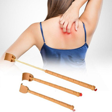 backmassager, extendable, Wooden, backscratcher