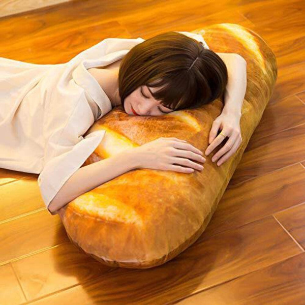 3d bread pillow