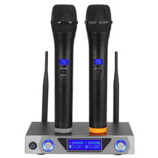 Microphone, uhfwirelessmicrophonesystem, wirelesskaraokemicrophonesystem, homeparty