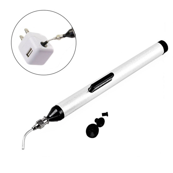 Cool Anti-static SMD IC Vacuum Sucking Pen 3 Suction Headers Integrated Circuit 