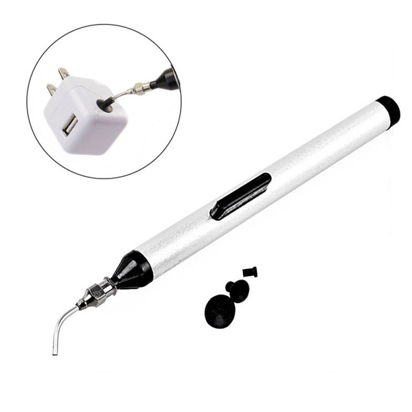 Cool Anti-static SMD IC Vacuum Sucking Pen 3 Suction Headers Integrated Circuit Cool Anti-static SMD IC Vacuum Sucking Pen 3 Suction Headers Integrated Circuit