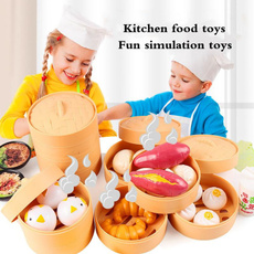 childrensearlyeducationgiftfoodgametoy, Kitchen & Dining, Toy, childrenskitchengamestoyssafetyfoodset
