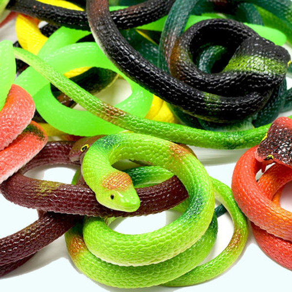 Soft Rubber Simulation Snake Toy Cobra Prank Scare Whole Person Toys | Wish