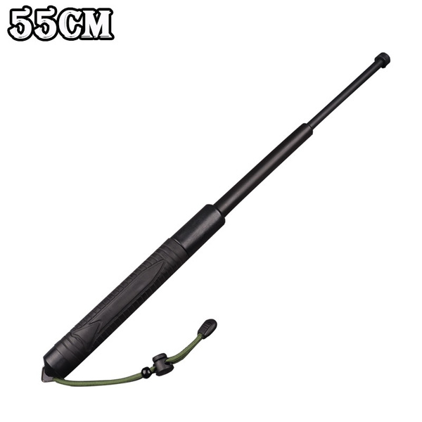 2021 ThreeSection Pole Expandable Selfdefense Tactical Baton