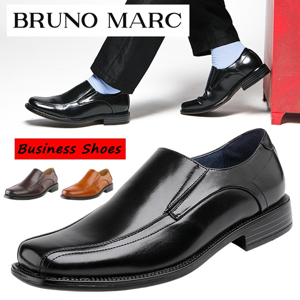 Bruno Marc Men's Square Toe Dress Loafers Shoes