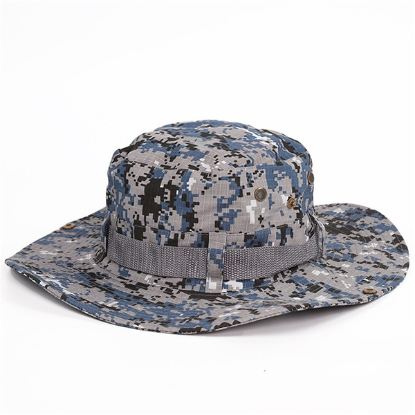 Military Camouflage Bucket Hats Camo 
