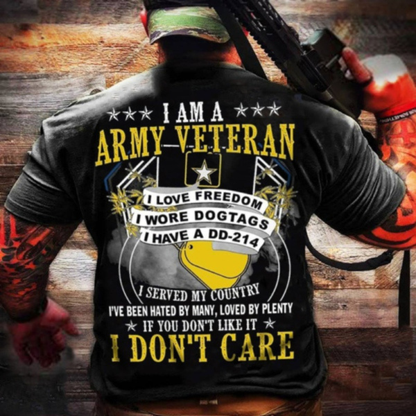 Wore Dogtags I Have A Veteran T Shirt 