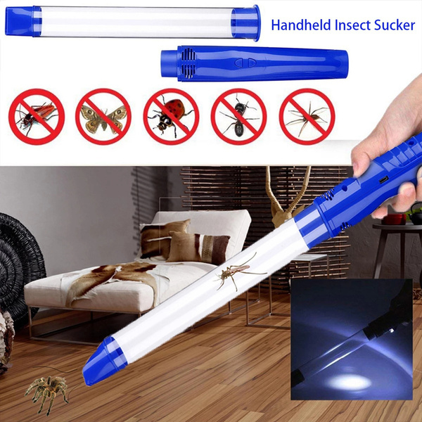 Electronic Sucker Catcher Pest Bug Control Handheld Insect Fly Suction