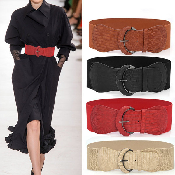 Plus Size Belt Wide Big Corset Belts for Women Dress Coat Fashion