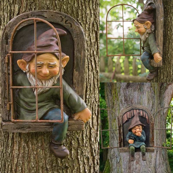 New fashion Garden Dwarf Resin Decoration Garden Dwarf Statue Garden ...