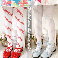 Lolita fashion, Boots, Socks, ribbonbow