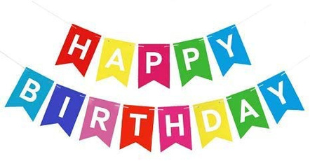 colorfulpaperbanner, Colorful, hangingbannershappybirthday, buntinghappybirthday