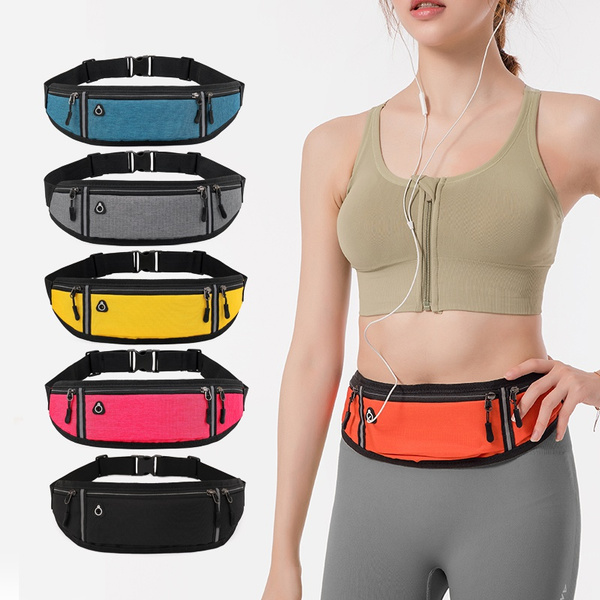 Men Women Running Fanny Pack Sport Belt Holster for Mobile Phone Hidden