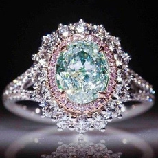 DIAMOND, wedding ring, Crystal, fashion ring