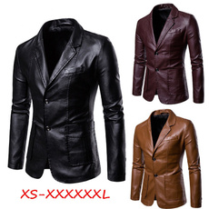 motorcyclecoat, leatherjacketformen, Fashion, Winter