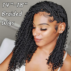 wig, boxbraidwig, Women's Fashion & Accessories, braidinghair