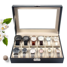 case, Box, watchstoragecase, leather