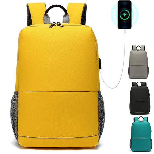 Travel Laptop Backpack, Business Anti Theft Slim Durable Laptops Backpack with USB Charging Port, Water Resistant College SCH