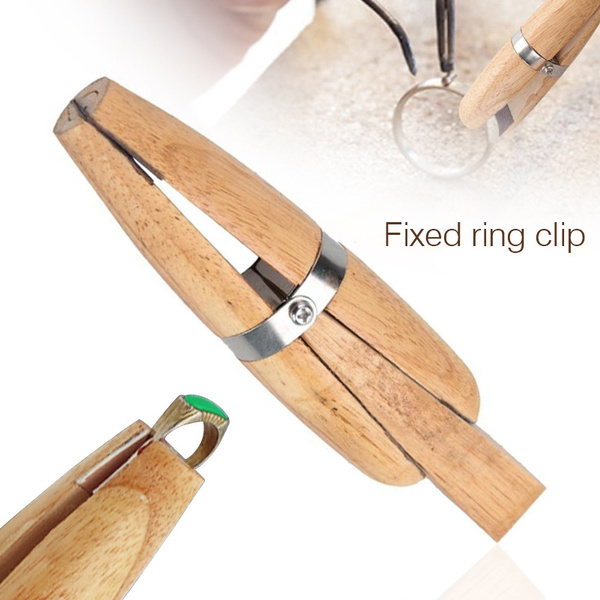 Wood Ring Clamp Jewelry Tool