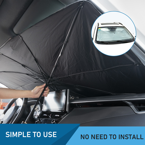 Universal car sun on sale shade umbrella cover