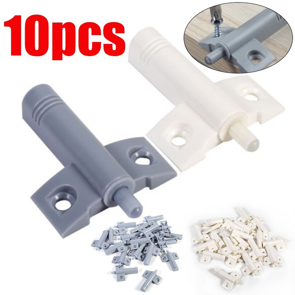 10PCS Gray White Kitchen Door Stop Drawer Soft Quiet Close