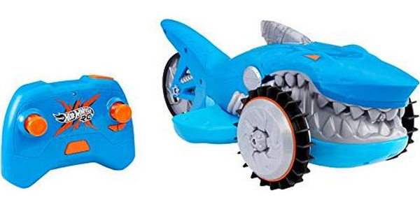 hot wheels shark car wash set