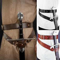 swordholster, Fashion Accessory, Leather belt, Medieval