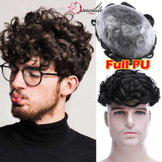 full lace human hair wigs, menswig, hairstyle, Fashion
