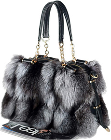 Shoulder Bags, Fashion, fur, foxfurbag