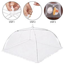 Home Supplies, Umbrella, Lace, antiflymealcover