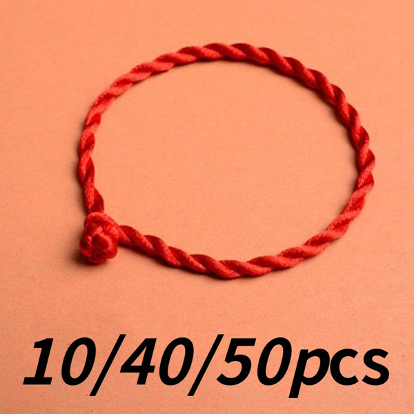 New Good Luck Kabbalah Red String of Faith Rope Bracelets | Wish