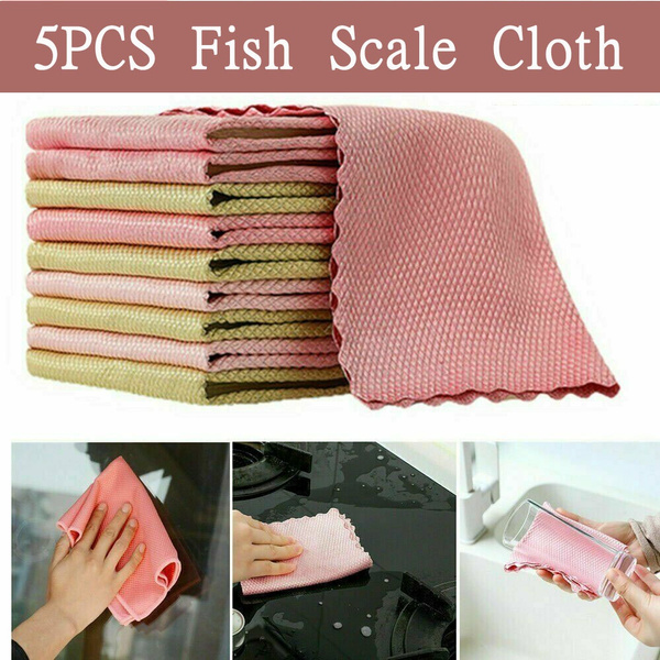 5pcs Kitchen Towel And Dishcloth Set, Dish Towel For Washing Dish