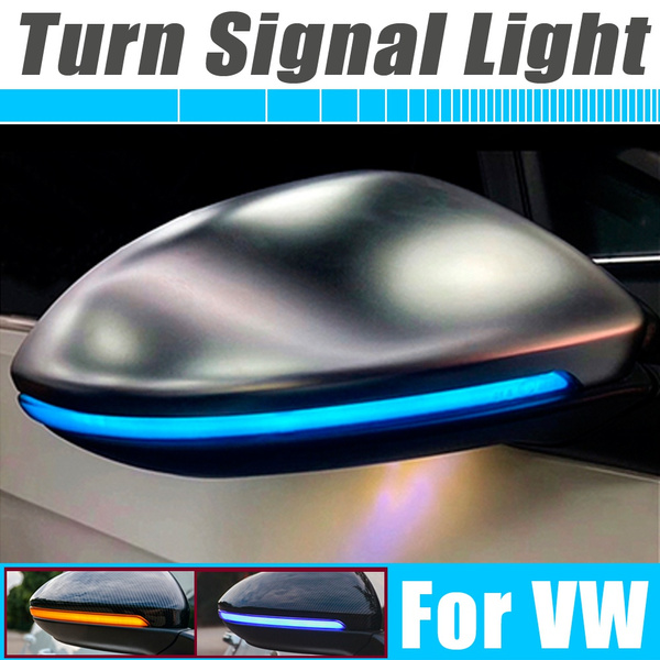 2 Pieces Side Mirror Indicator Dynamic Blinker LED Turn Signal