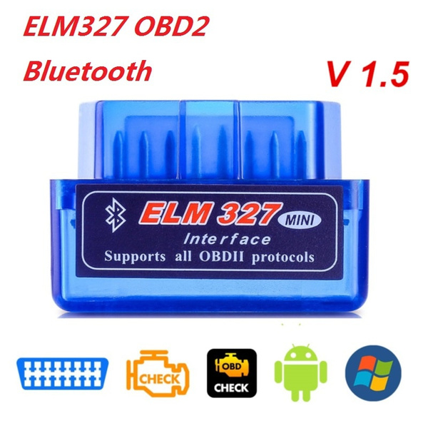 ELM327 Bluetooth Auto Car Diagnostic Scanner ELM 327 Bluetooth OBDII V2.1  OBD2
