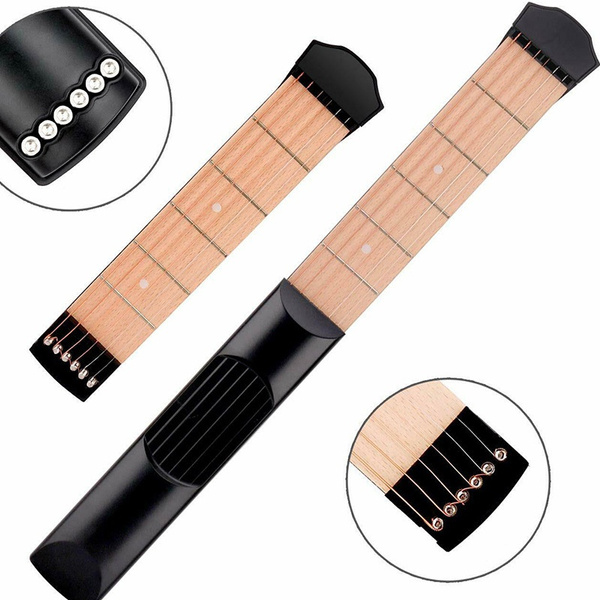 6 Fret Portable Guitar Pocket Guitar Chord Practice Tool Portable