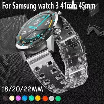42mm 46mm Gear S3 Silicone Transparent 